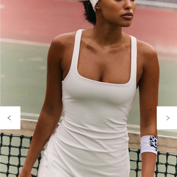 Free People Dresses & Skirts - Free People Never Better White Athletic Tennis Dress in Small and Medium